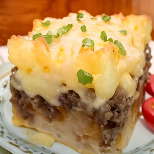 Запеканка из картошки с фаршем в духовке
