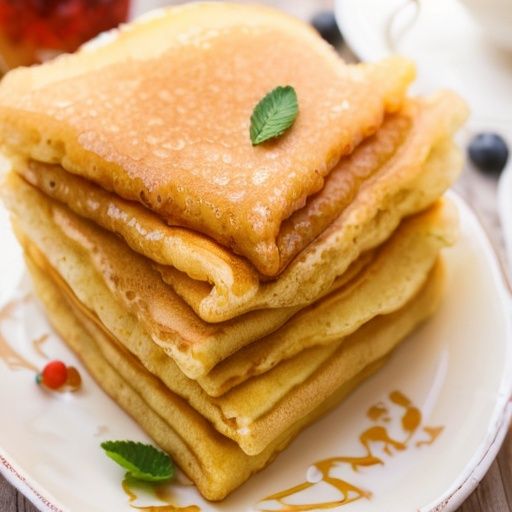 Блины на кефире (пышные и мягкие)